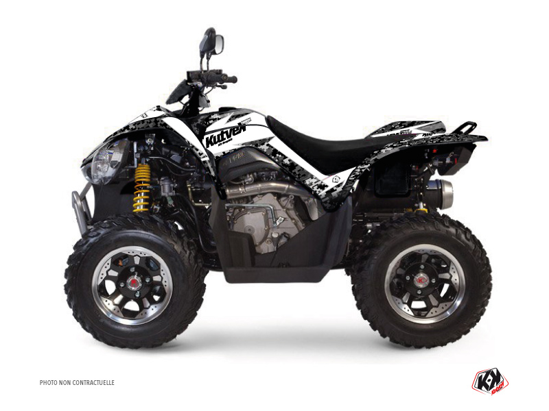 Kit Déco Quad Predator Kymco 450 MAXXER Blanc