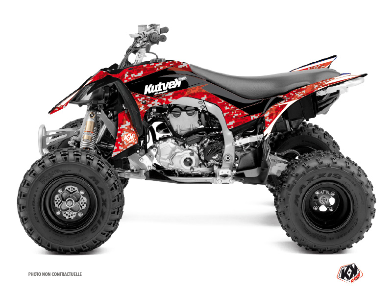 Kit Déco Quad Predator Yamaha 450 YFZ R Rouge