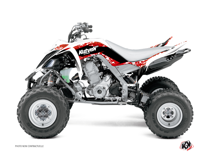 Kit Déco Quad Predator Yamaha 660 Raptor Rouge