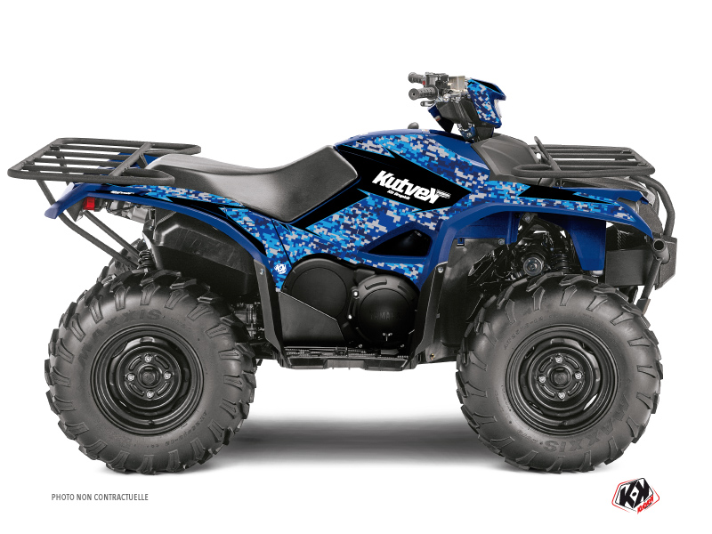 Yamaha 700-708 Kodiak ATV Predator Graphic Kit Blue