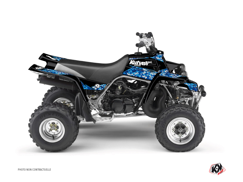 Yamaha Banshee ATV Predator Graphic Kit Blue