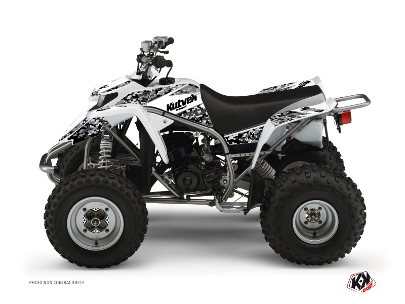 Yamaha Blaster ATV Predator Graphic Kit White