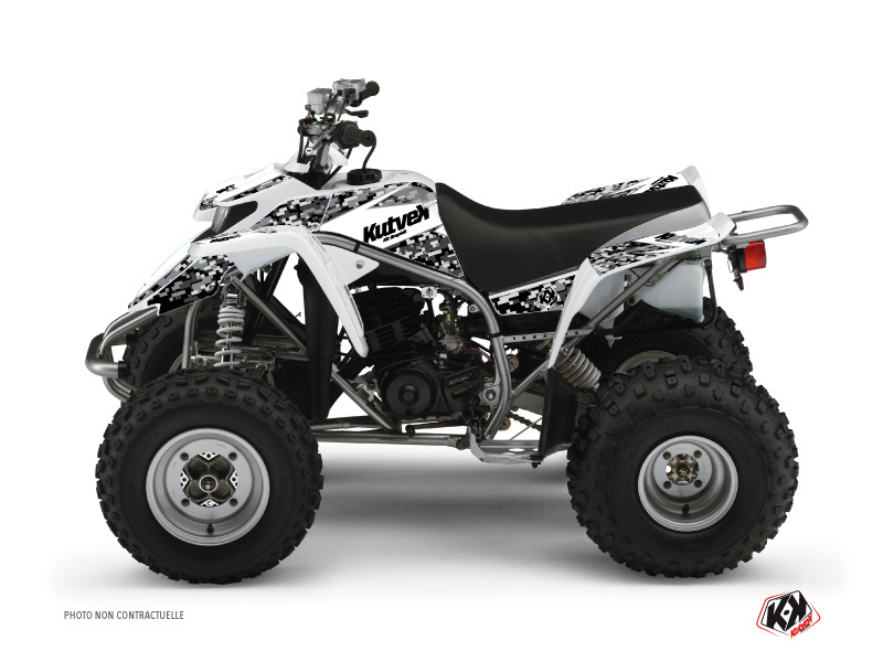 Kit Déco Quad Predator Yamaha Blaster Blanc