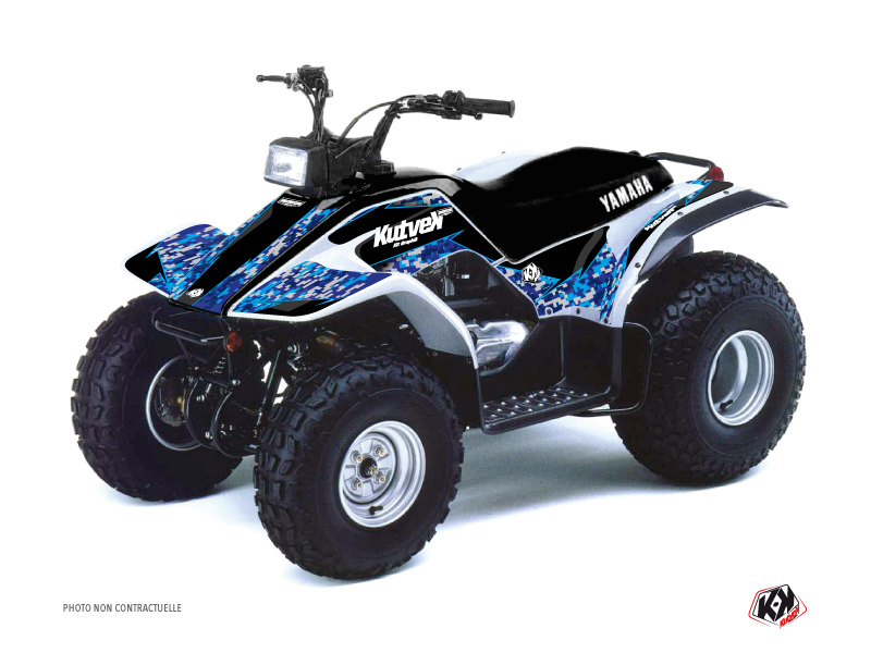 Yamaha Breeze ATV Predator Graphic Kit Blue
