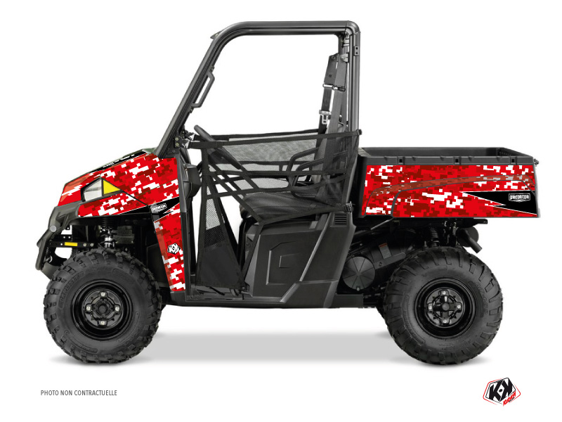 Kit Déco SSV Predator Polaris Ranger 900 XP Rouge