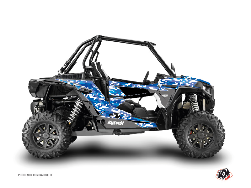 Kit Déco SSV Predator Polaris RZR 1000 Bleu