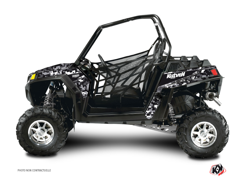 Polaris RZR 170 UTV Predator Graphic Kit Black