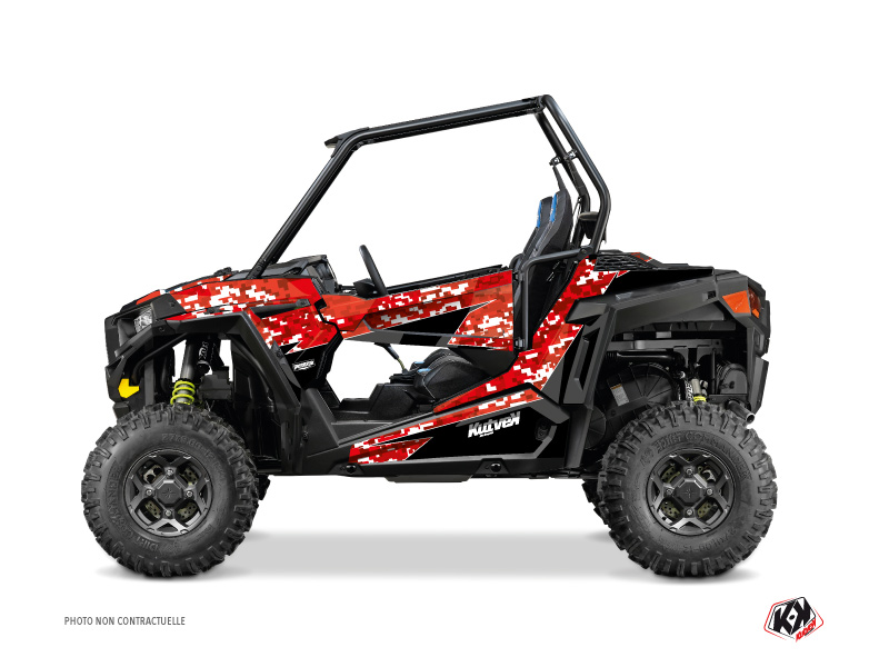 Kit Déco SSV Predator Polaris RZR 900 Rouge