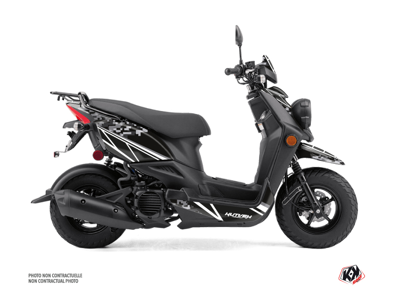 Kit Déco Scooter Predator Yamaha BWS 50 - ZUMA 50F Noir Gris