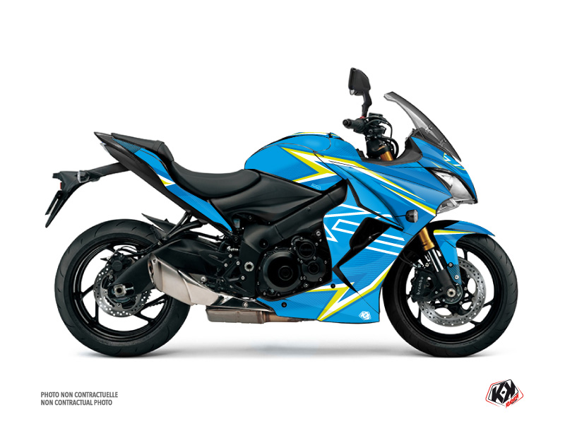Suzuki GSX-S 1000 F Street Bike Profil Graphic Kit Blue