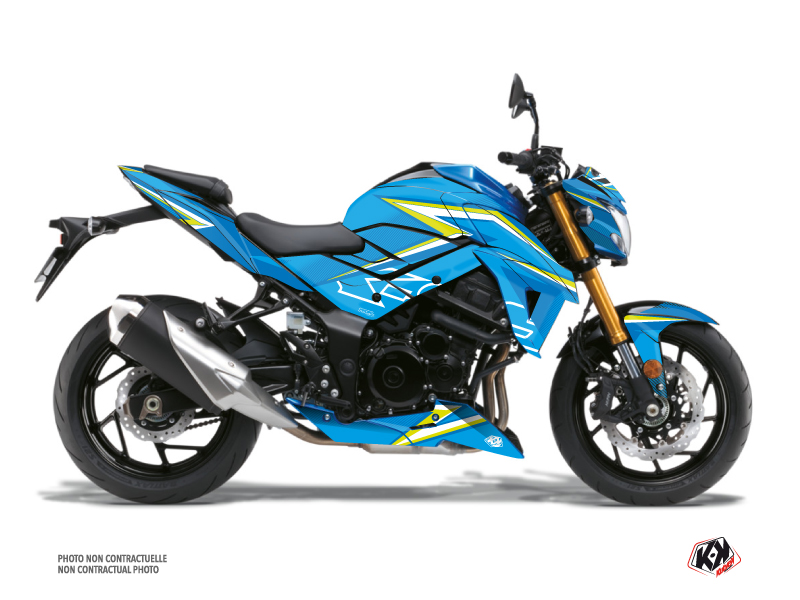 Suzuki GSX-S 750 Street Bike Profil Graphic Kit Blue