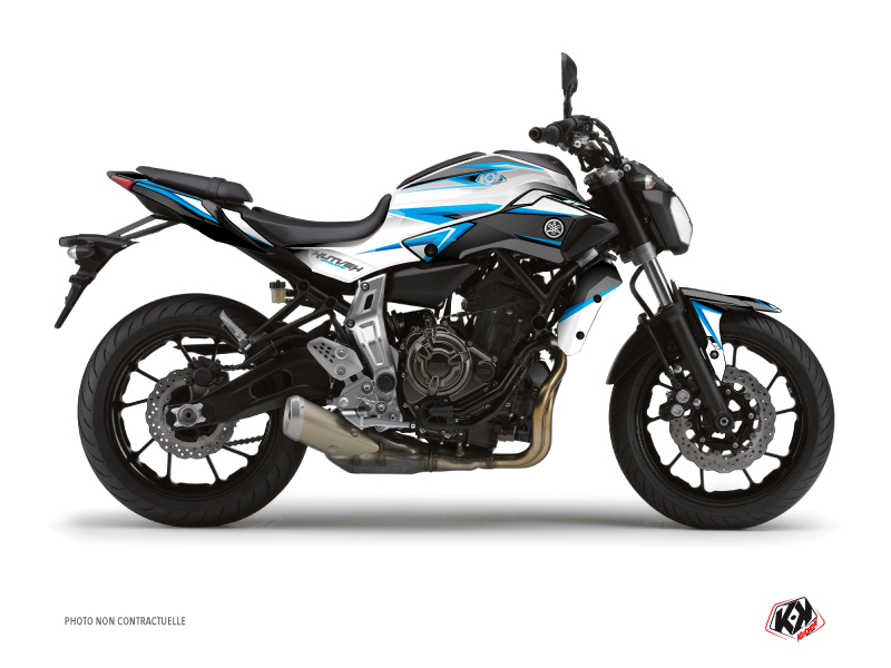 Yamaha MT 07 Street Bike Profil Graphic Kit Blue