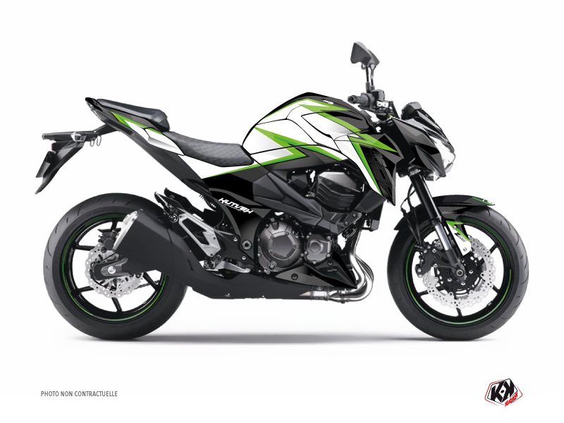 Kawasaki Z 800 Street Bike Profil Graphic Kit Green