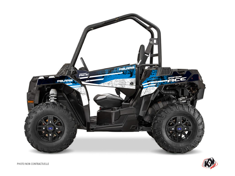 Polaris ACE 325-570-900 UTV Raider Graphic Kit Blue