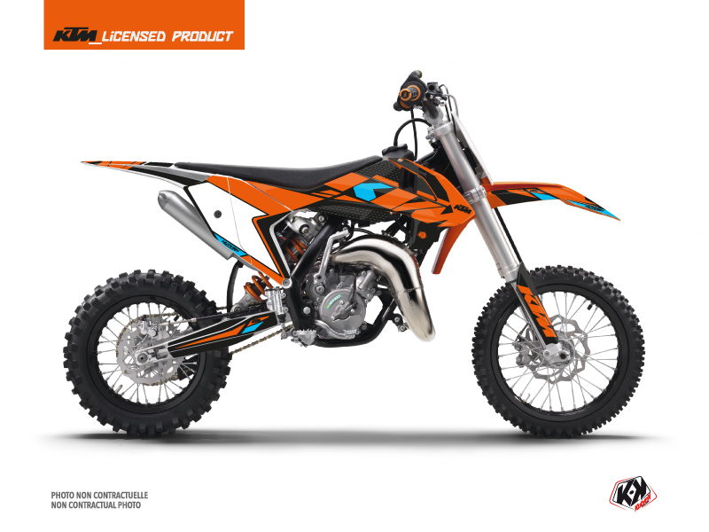 Kit Déco Moto Cross Reflex KTM 50 SX Orange