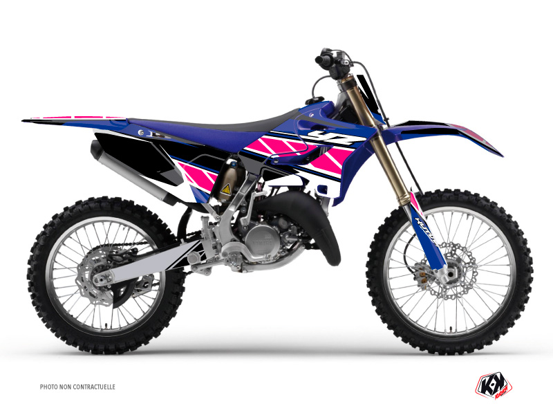 Kit Déco Moto Cross Replica Yamaha 125 YZ Rose