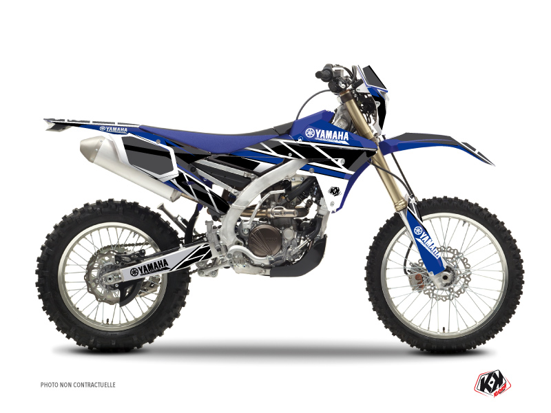 Kit Déco Moto Cross Replica Yamaha 250 WRF Bleu