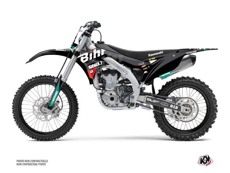 Kit Déco Moto Cross Replica Bihr Kawasaki 450 KXF