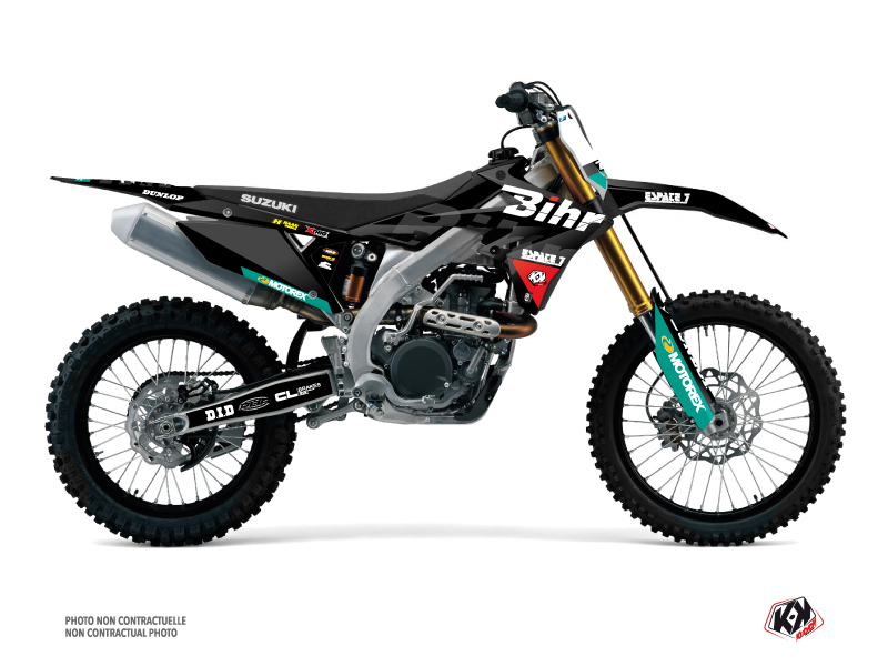 Kit Déco Moto Cross Replica Bihr Suzuki 450 RMZ