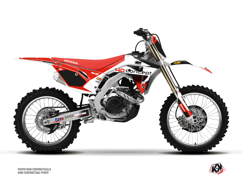 Kit Déco Moto Cross Replica BOS Honda 250 CRF