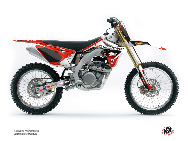 Suzuki 250 RMZ Dirt Bike Replica BOS Graphic Kit