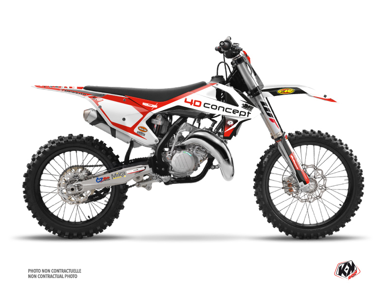 KTM 250 SX Dirt Bike Replica BOS Graphic Kit