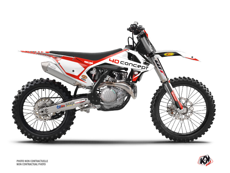 Kit Déco Moto Cross Replica BOS KTM 450 SXF