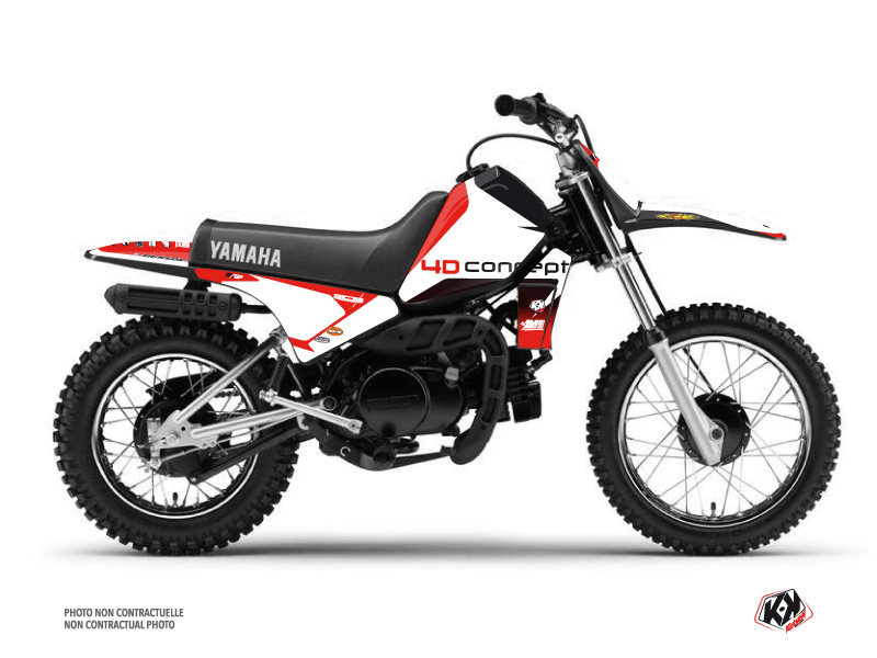 Yamaha PW 80 Dirt Bike Replica BOS Graphic Kit