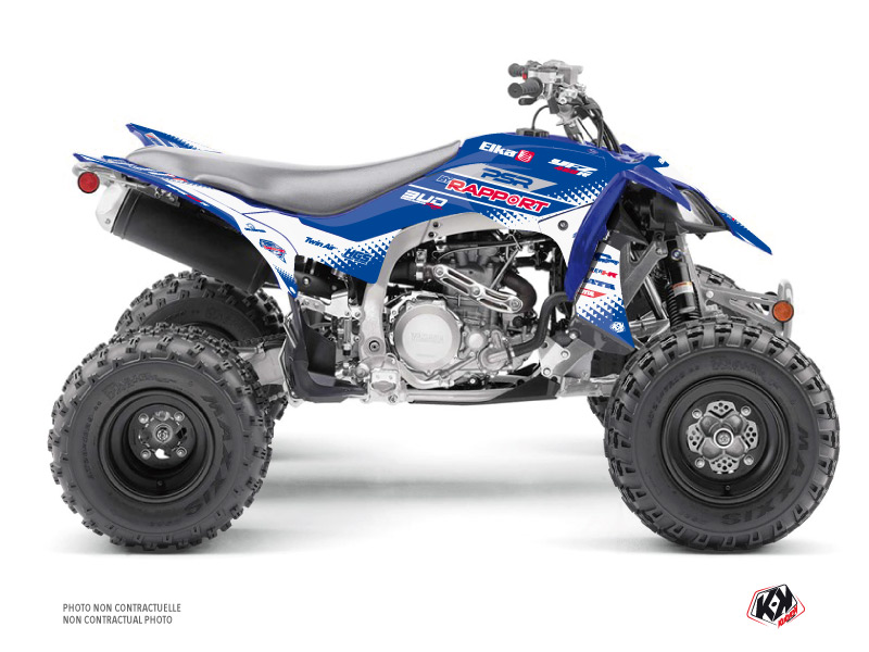 Kit Déco Quad Replica By Rapport K20 Yamaha 450 YFZ R Bleu