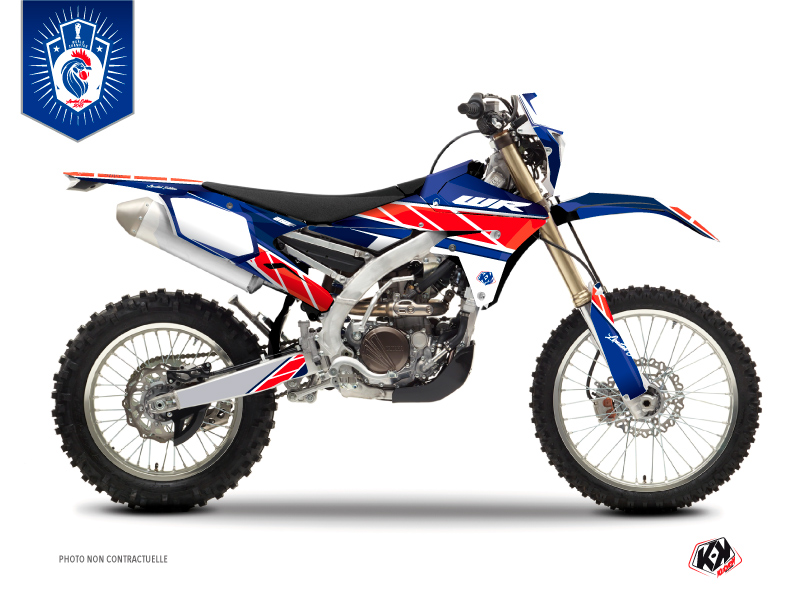 Yamaha 250 WRF Dirt Bike Replica France 2018 Limited Edition Graphic Kit