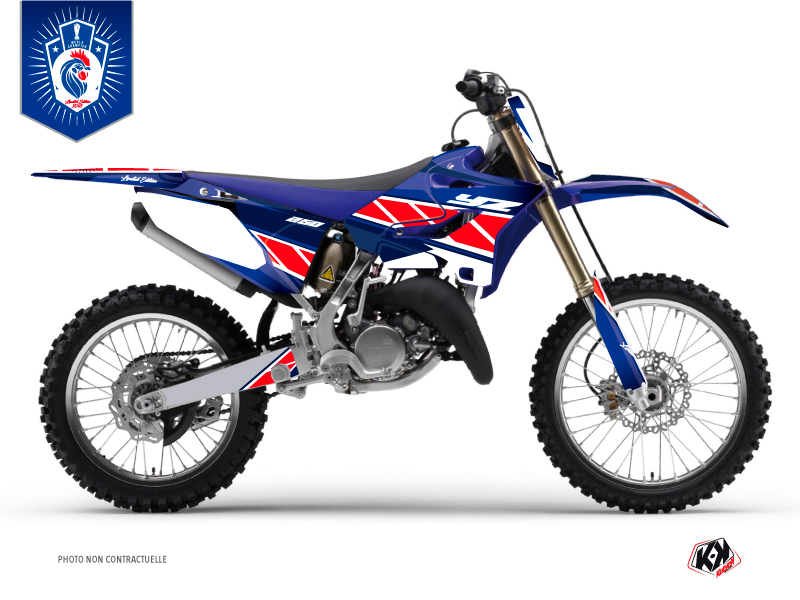 Kit Déco Moto Cross Replica France 2018 Edition Limitée Yamaha 250 YZ