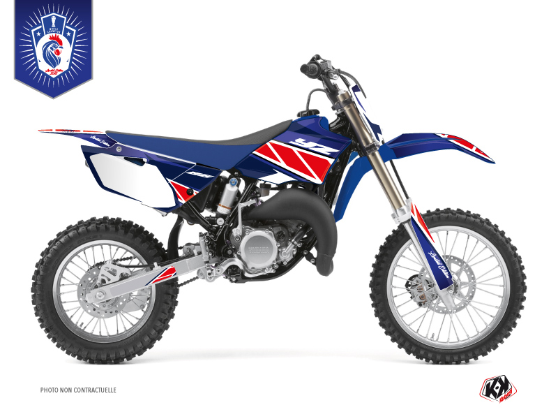 Kit Déco Moto Cross Replica France 2018 Edition Limitée Yamaha 85 YZ