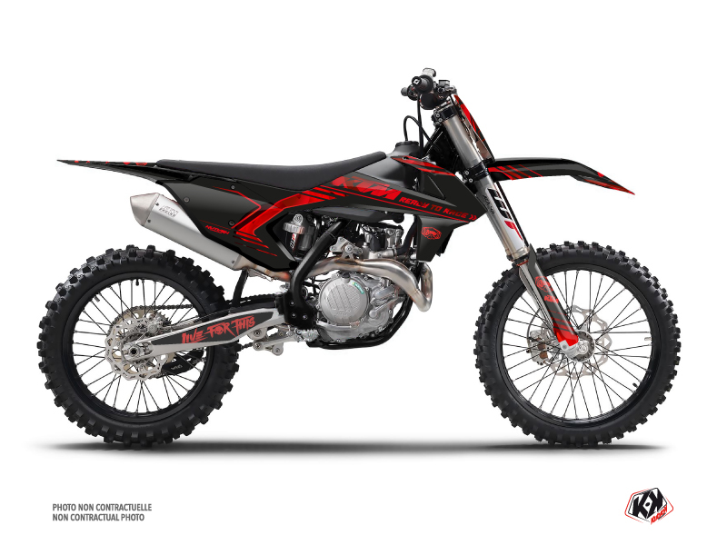 KTM 125 SX Dirt Bike Replica Thomas Corsi Graphic Kit