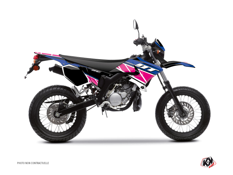 Yamaha DT 50 50cc Replica Graphic Kit Pink