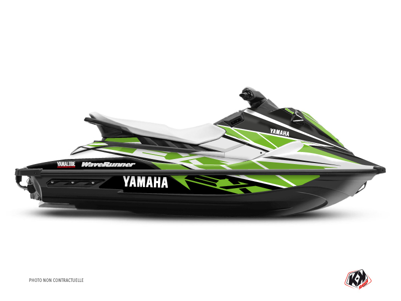 Kit Déco Jet-Ski Replica Yamaha EX Blanc Vert