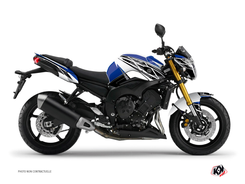 Yamaha FZ 8 Street Bike Replica Graphic Kit Blue