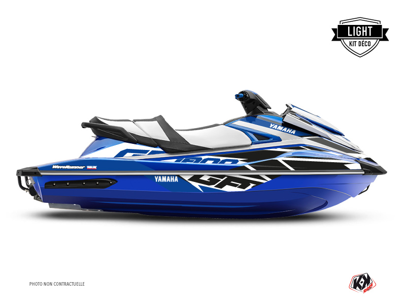 Kit Déco Jet-Ski Replica Yamaha GP 1800 Bleu LIGHT