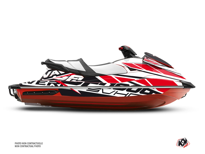 Kit Déco Jet-Ski Replica Yamaha GP 1800 Rouge