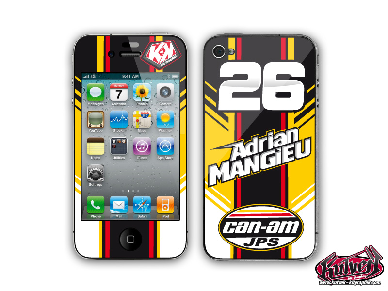 KUTVEK Stickers iPhone Accessories REPLICA Graphic kit 