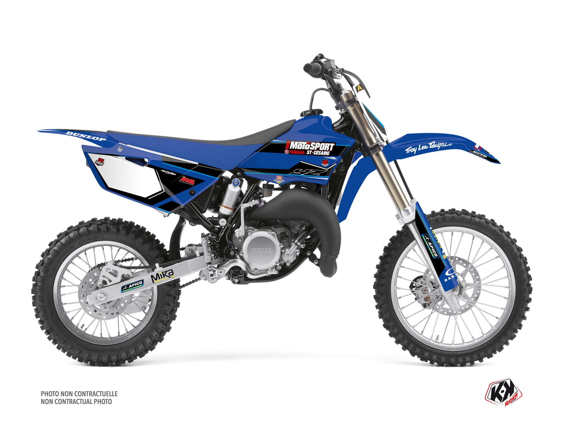 Yamaha 85 YZ Dirt Bike Replica Kaven Benoit K21 Graphic Kit