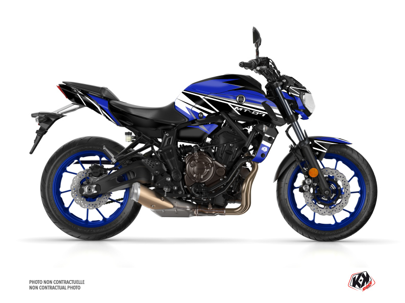 Yamaha MT 07 Street Bike Replica Graphic Kit Blue