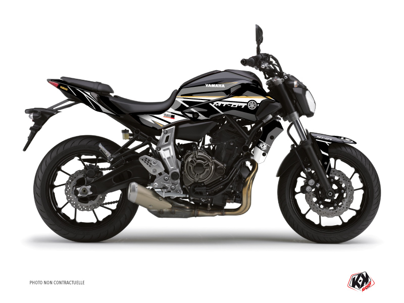 Kit Déco Moto Replica Yamaha MT 07 Marron