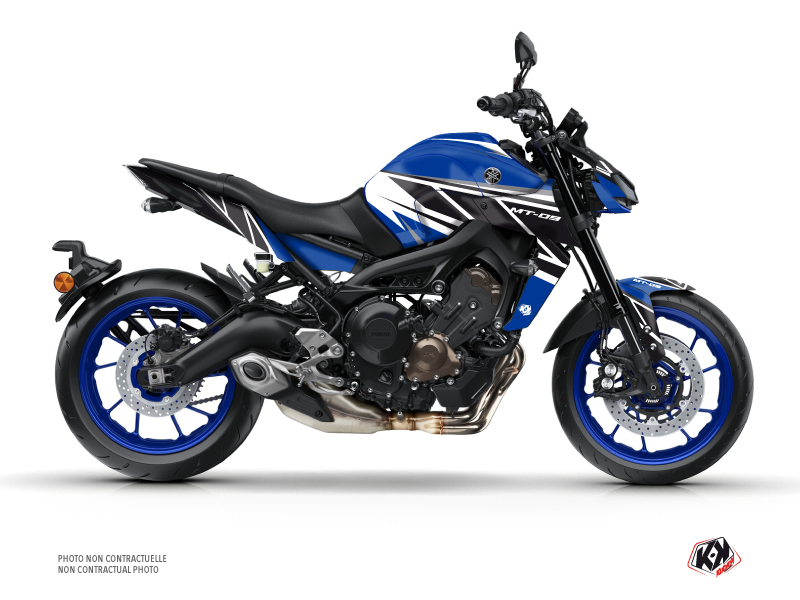 Kit Déco Moto Replica Yamaha MT 09 Bleu