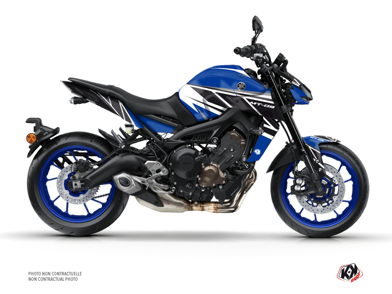 Yamaha MT 09 Street Bike Replica Graphic Kit Blue