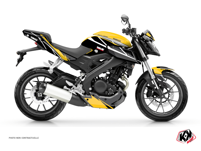 Kit Déco Moto Replica Yamaha MT 125 60th Anniversary