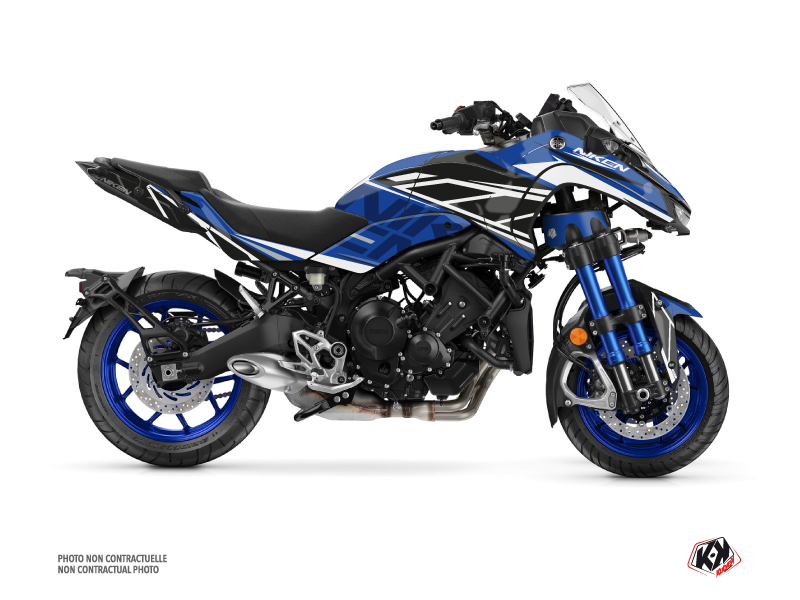 Yamaha NIKEN Street Bike Replica Graphic Kit Blue