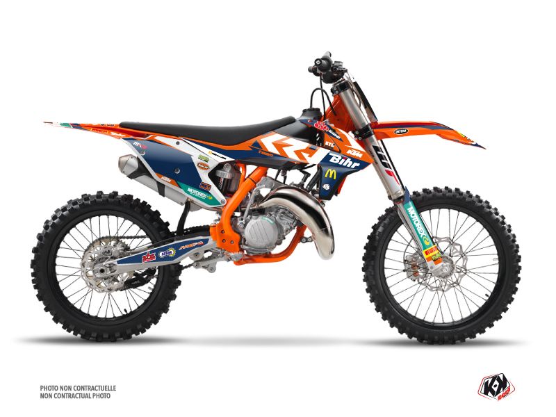 KTM 125 SX Dirt Bike Replica Pichon Graphic Kit