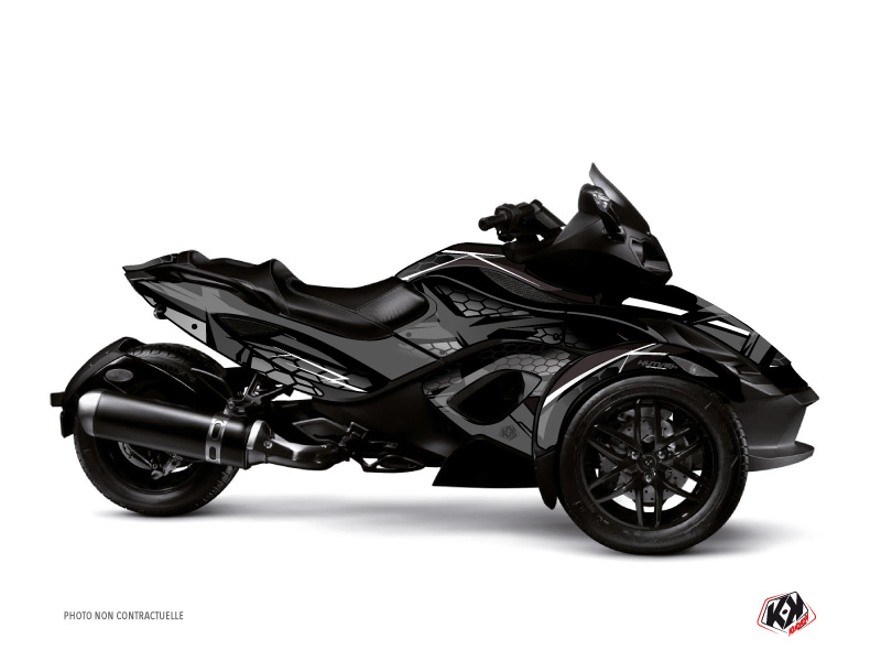 Kit Déco Hybride Replica Can Am Spyder RT Noir