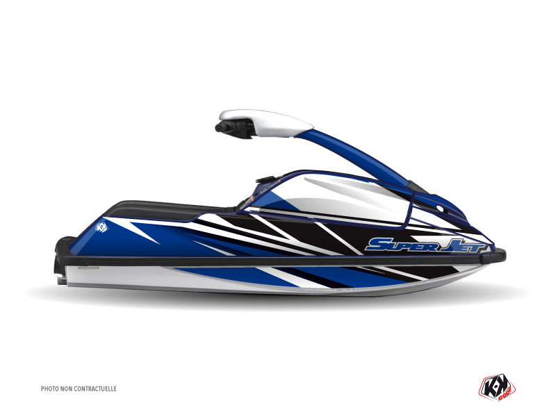 Yamaha Superjet Jet-Ski Replica Graphic Kit Blue