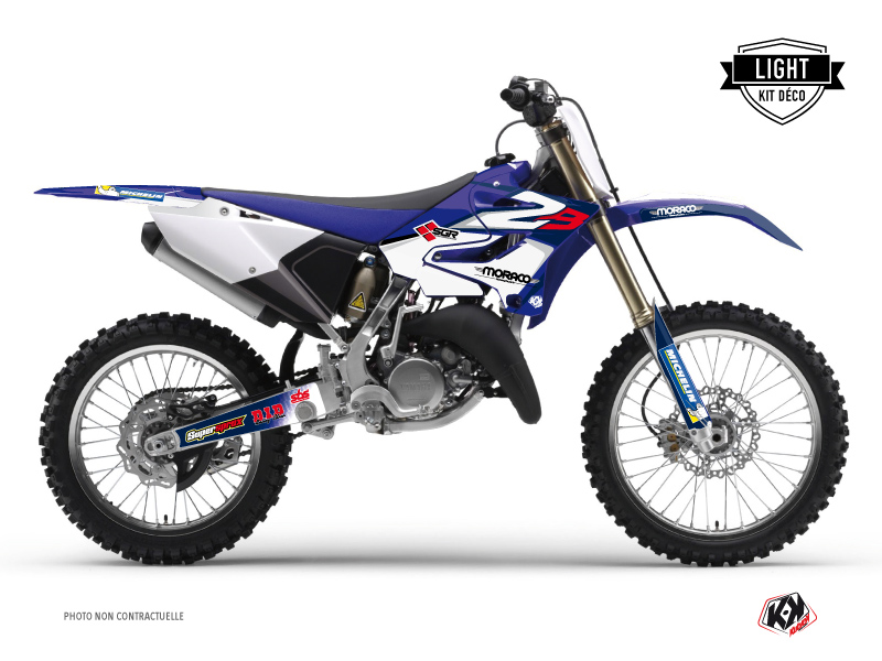 Yamaha 250 YZ Dirt Bike Replica Team 2b Graphic Kit LIGHT